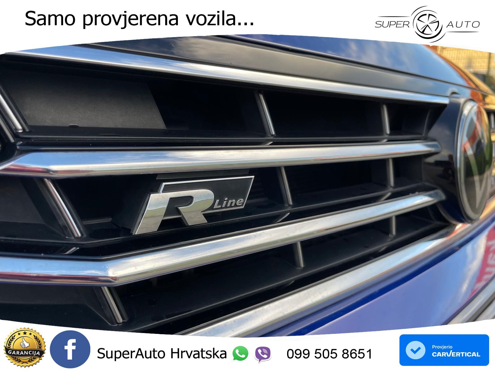 Volkswagen Passat Variant 2.0 TDI (150 KS) DSG R-Line LED+GR SJED+ACC