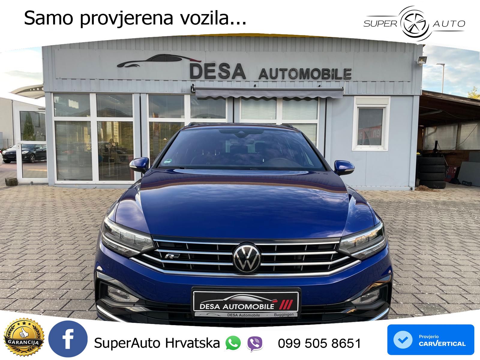 Volkswagen Passat Variant 2.0 TDI (150 KS) DSG R-Line LED+GR SJED+ACC