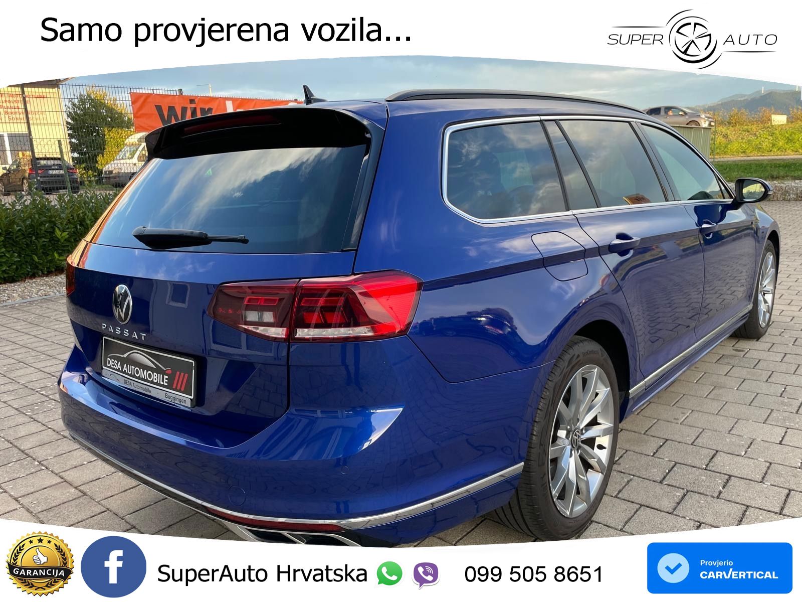 Volkswagen Passat Variant 2.0 TDI (150 KS) DSG R-Line LED+GR SJED+ACC