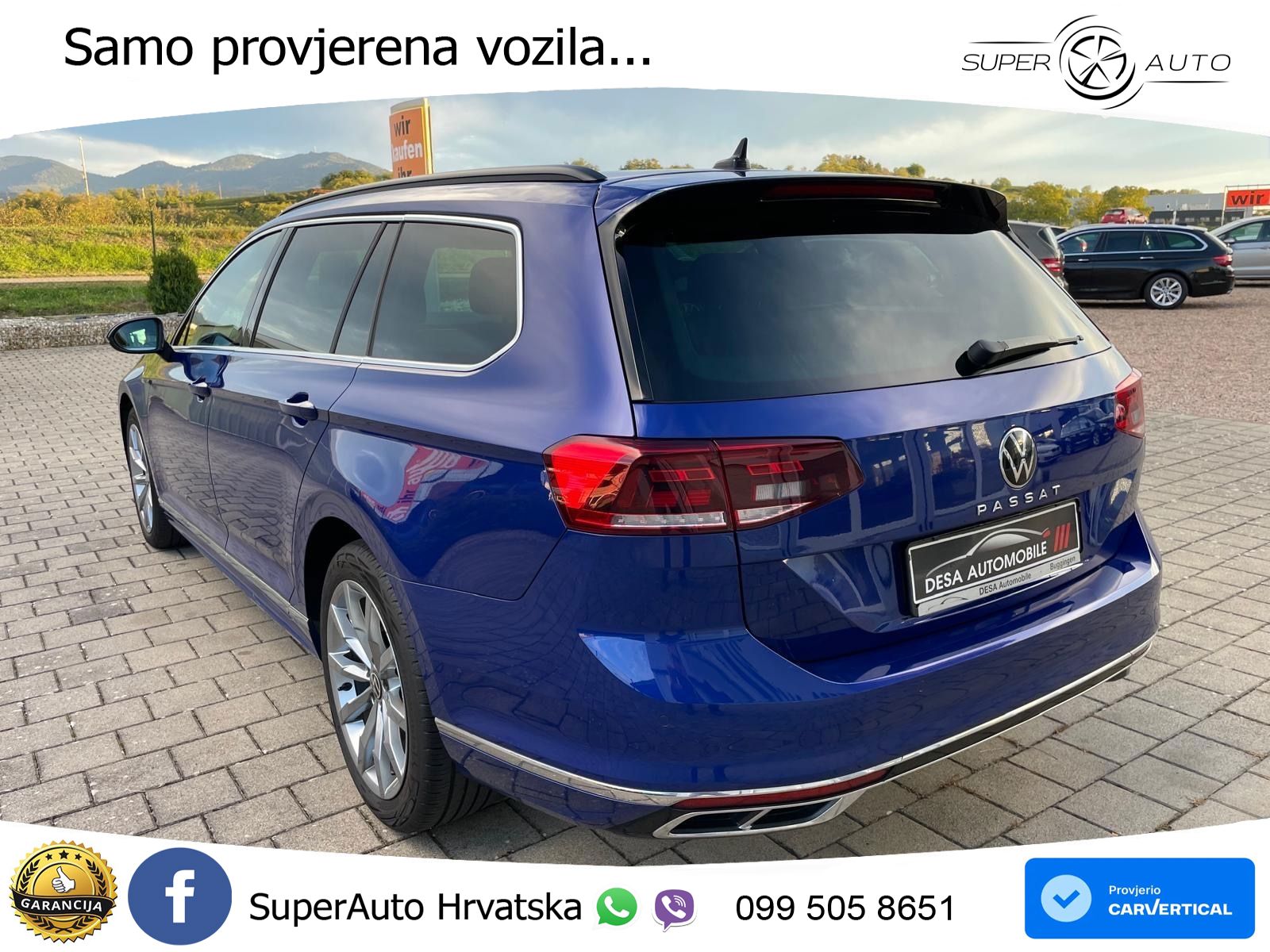 Volkswagen Passat Variant 2.0 TDI (150 KS) DSG R-Line LED+GR SJED+ACC