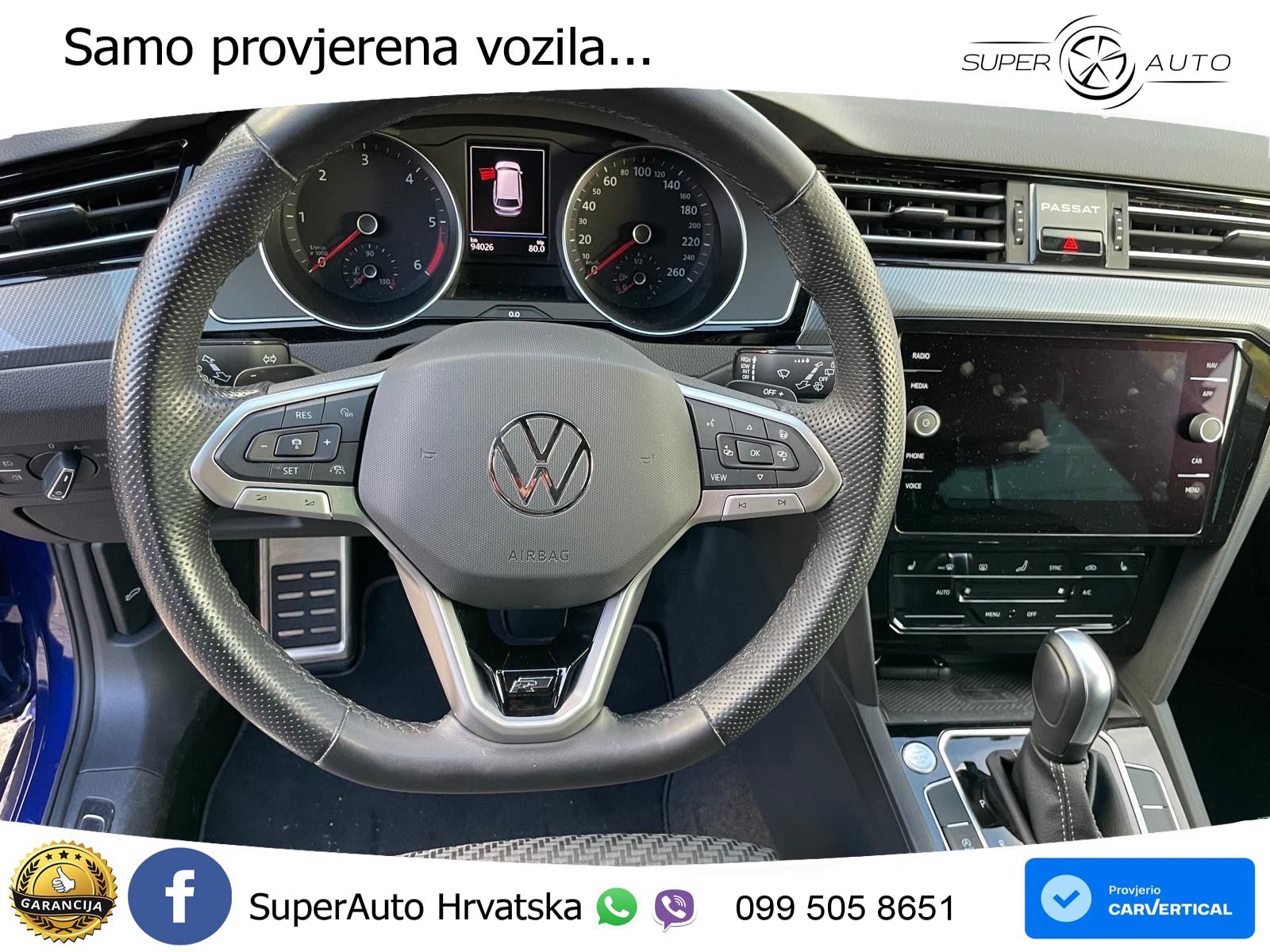 Volkswagen Passat Variant 2.0 TDI (150 KS) DSG R-Line LED+GR SJED+ACC