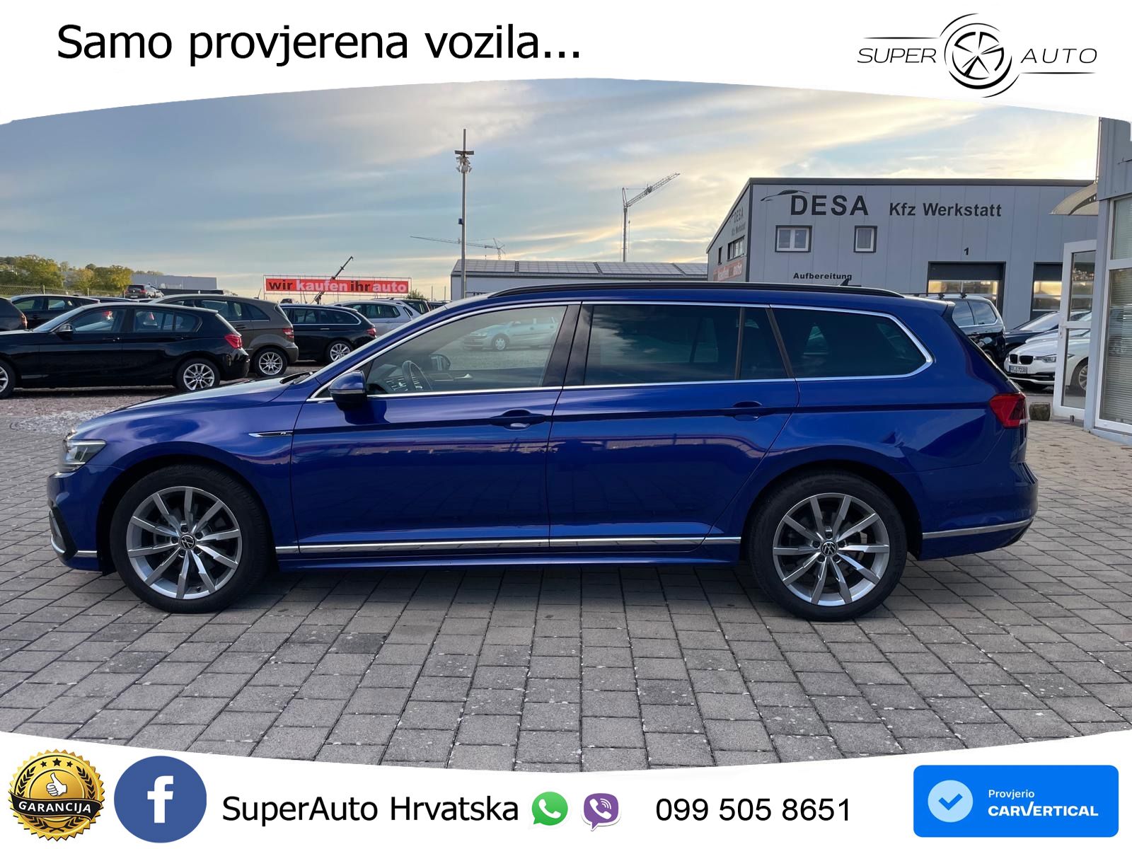 Volkswagen Passat Variant 2.0 TDI (150 KS) DSG R-Line LED+GR SJED+ACC
