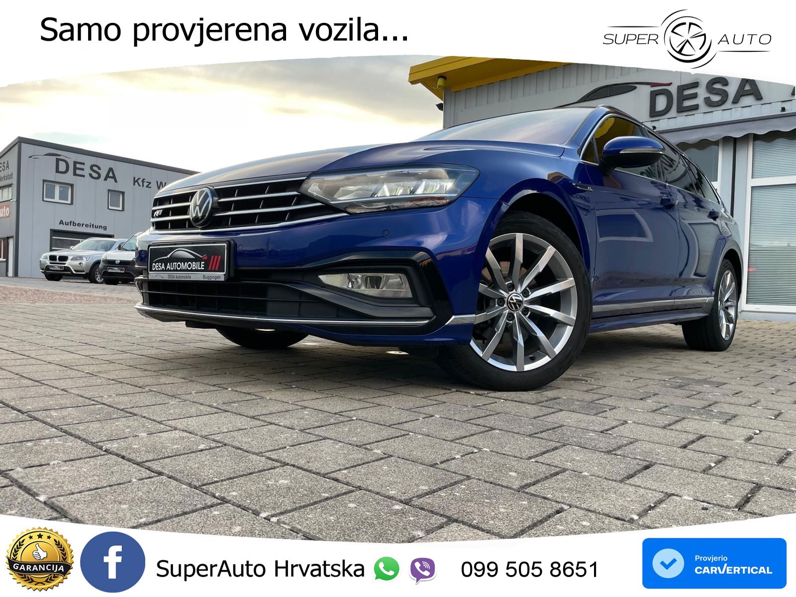 Volkswagen Passat Variant 2.0 TDI (150 KS) DSG R-Line LED+GR SJED+ACC