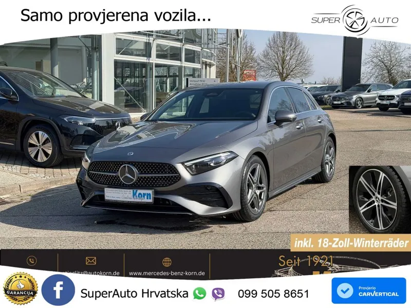 Mercedes-Benz A 200 7G-DCT AMG LED+GR SJED+ACC