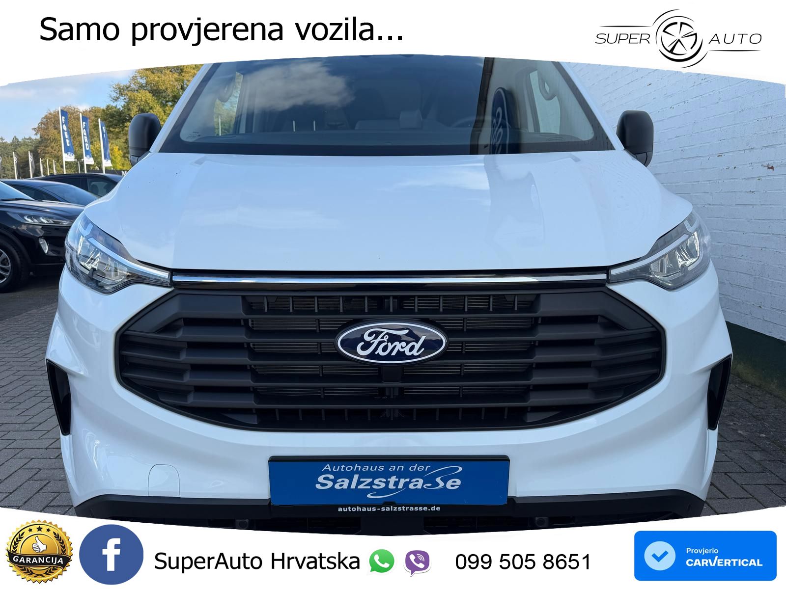 Ford Transit Custom L1 Trend*AHK*LED*RFK*FGS* 110 KS