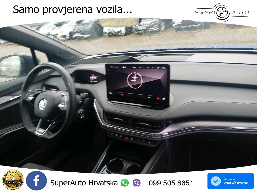 Škoda Enyaq iV 80 82 kWh (204 KS) SportLine LED+GR SJED+ACC