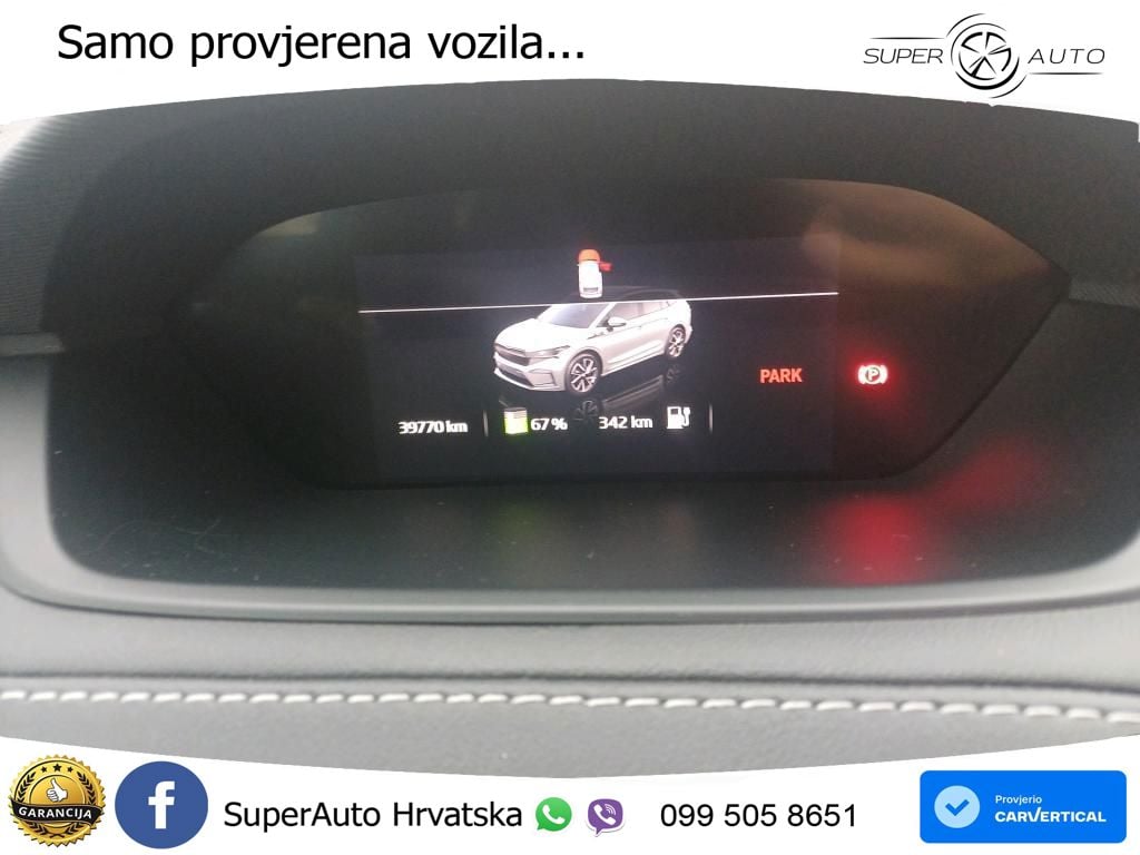 Škoda Enyaq iV 80 82 kWh (204 KS) SportLine LED+GR SJED+ACC