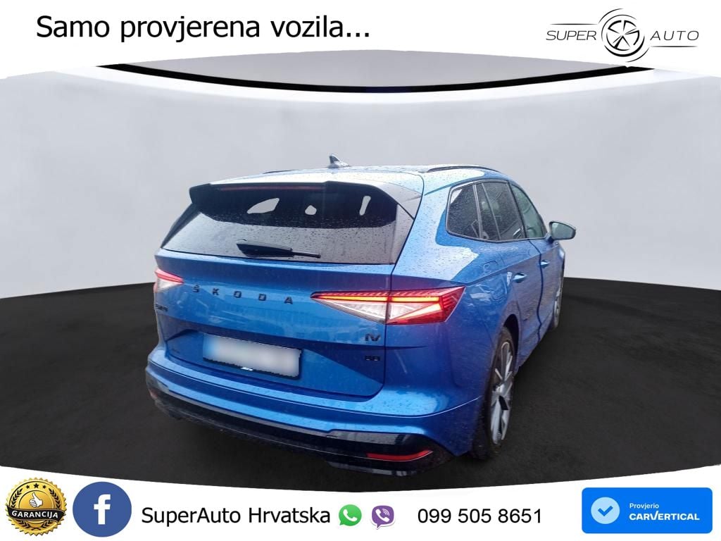 Škoda Enyaq iV 80 82 kWh (204 KS) SportLine LED+GR SJED+ACC