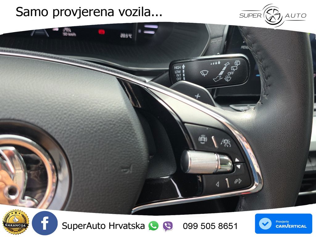 Škoda Octavia Combi 1.5 TSI (150 KS) DSG LED+GR SJED+ACC
