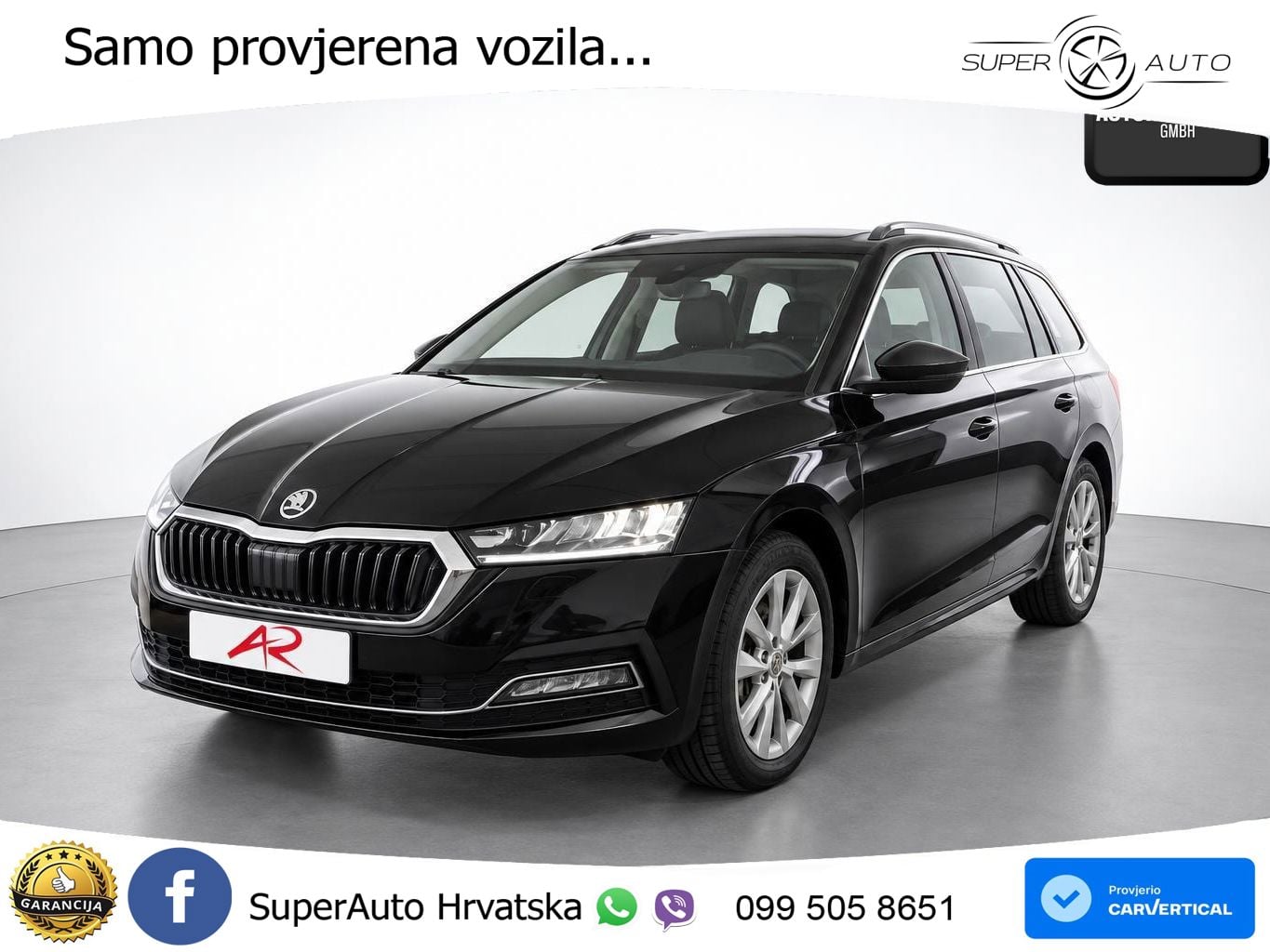 Škoda Octavia Combi 2.0 TDI (150 KS) DSG LED+GR SJED+ACC