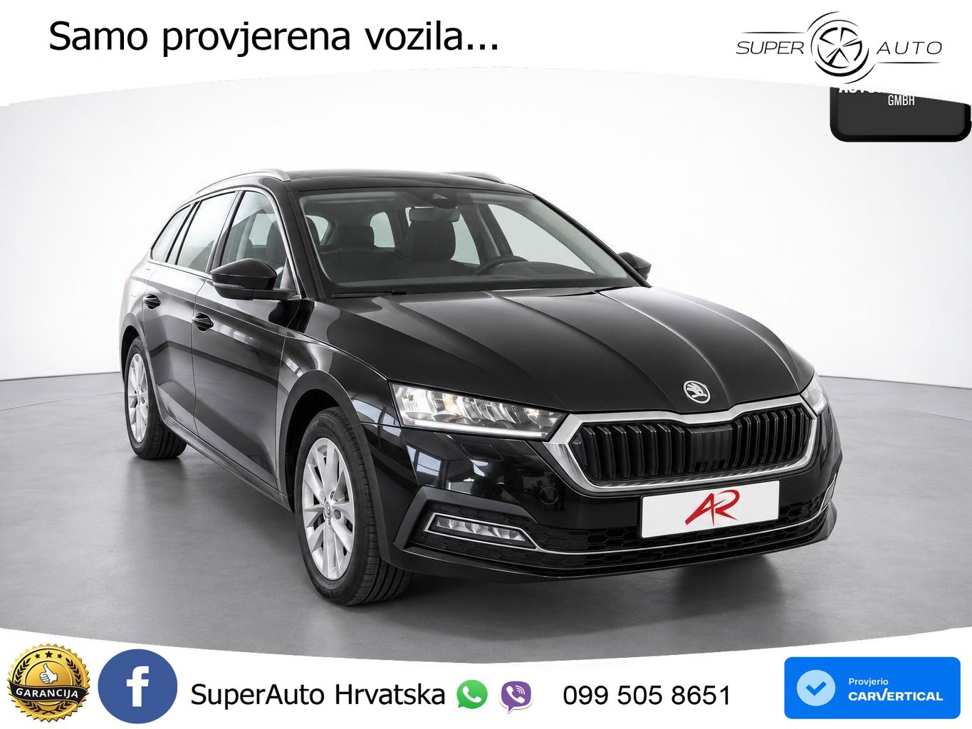 Škoda Octavia Combi 2.0 TDI (150 KS) DSG LED+GR SJED+ACC