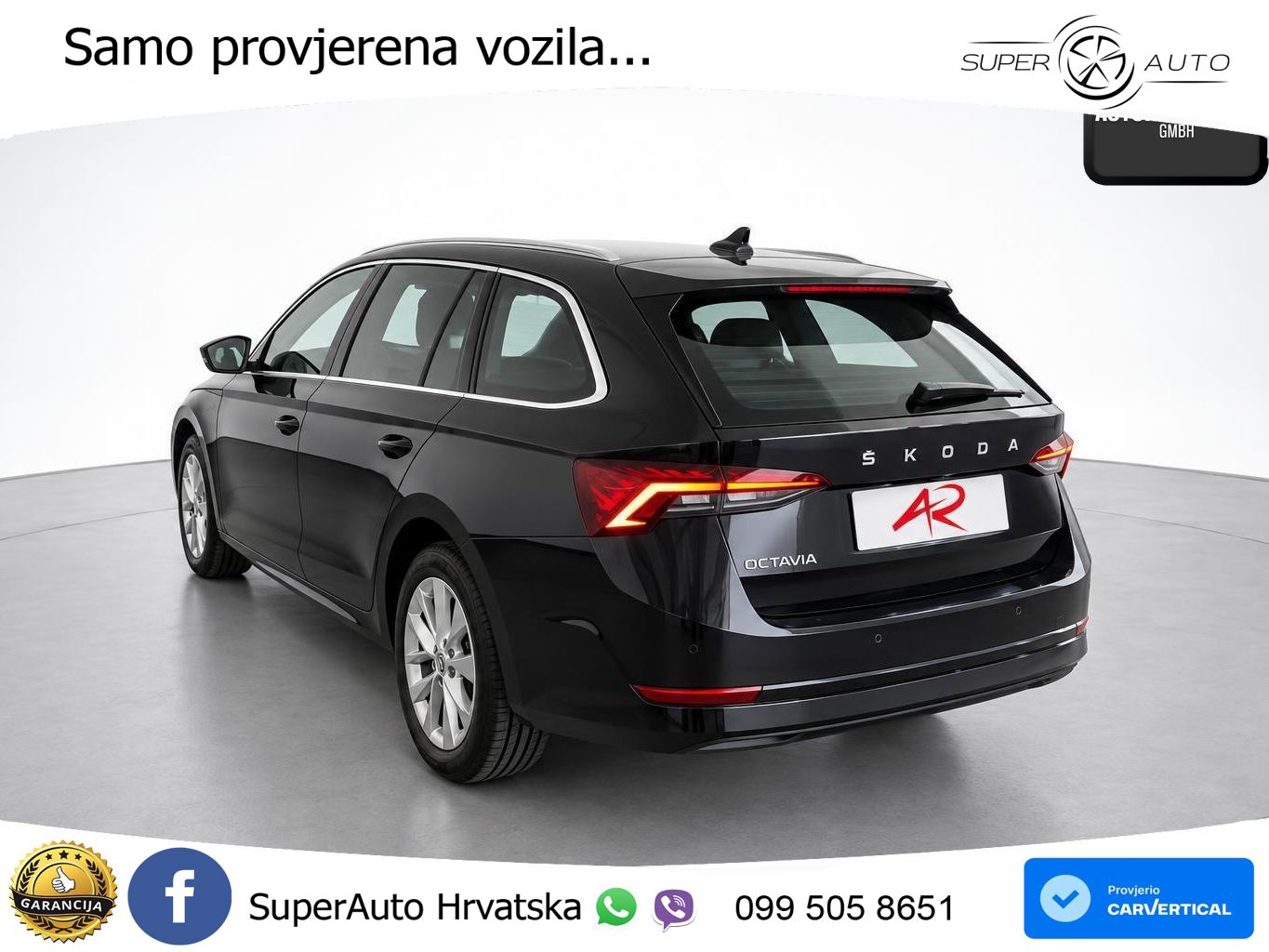 Škoda Octavia Combi 2.0 TDI (150 KS) DSG LED+GR SJED+ACC