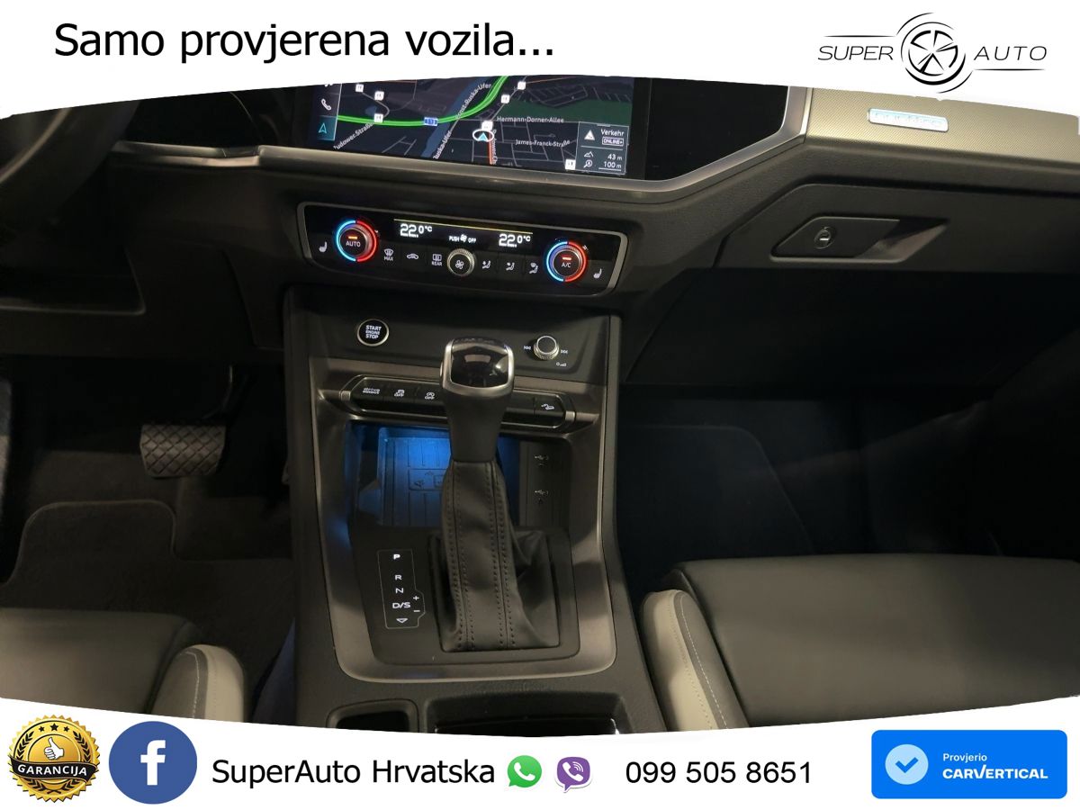Audi Q3 II Sportback 45 TFSI (245 KS) quattro S tronic S line LED+GR SJED+ACC