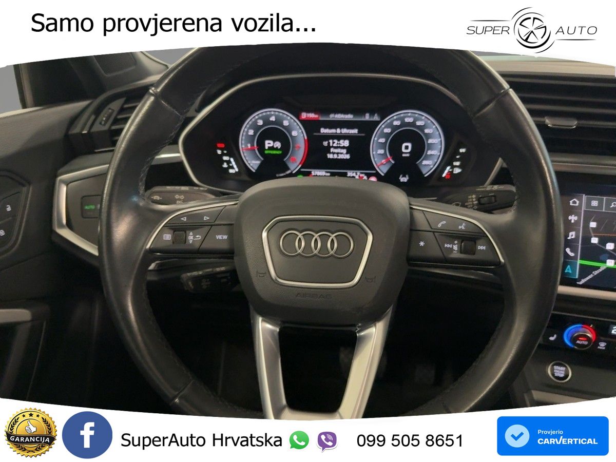 Audi Q3 II Sportback 45 TFSI (245 KS) quattro S tronic S line LED+GR SJED+ACC