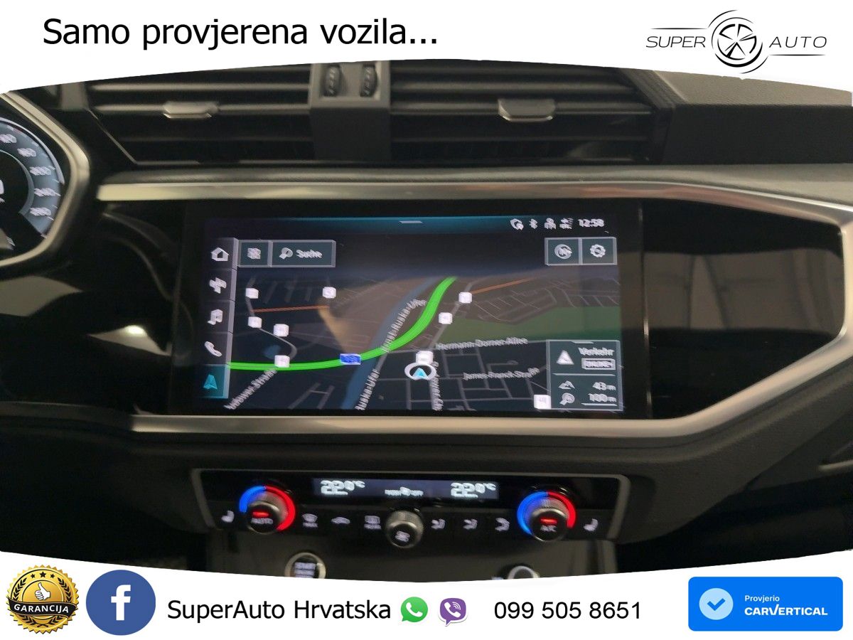 Audi Q3 II Sportback 45 TFSI (245 KS) quattro S tronic S line LED+GR SJED+ACC