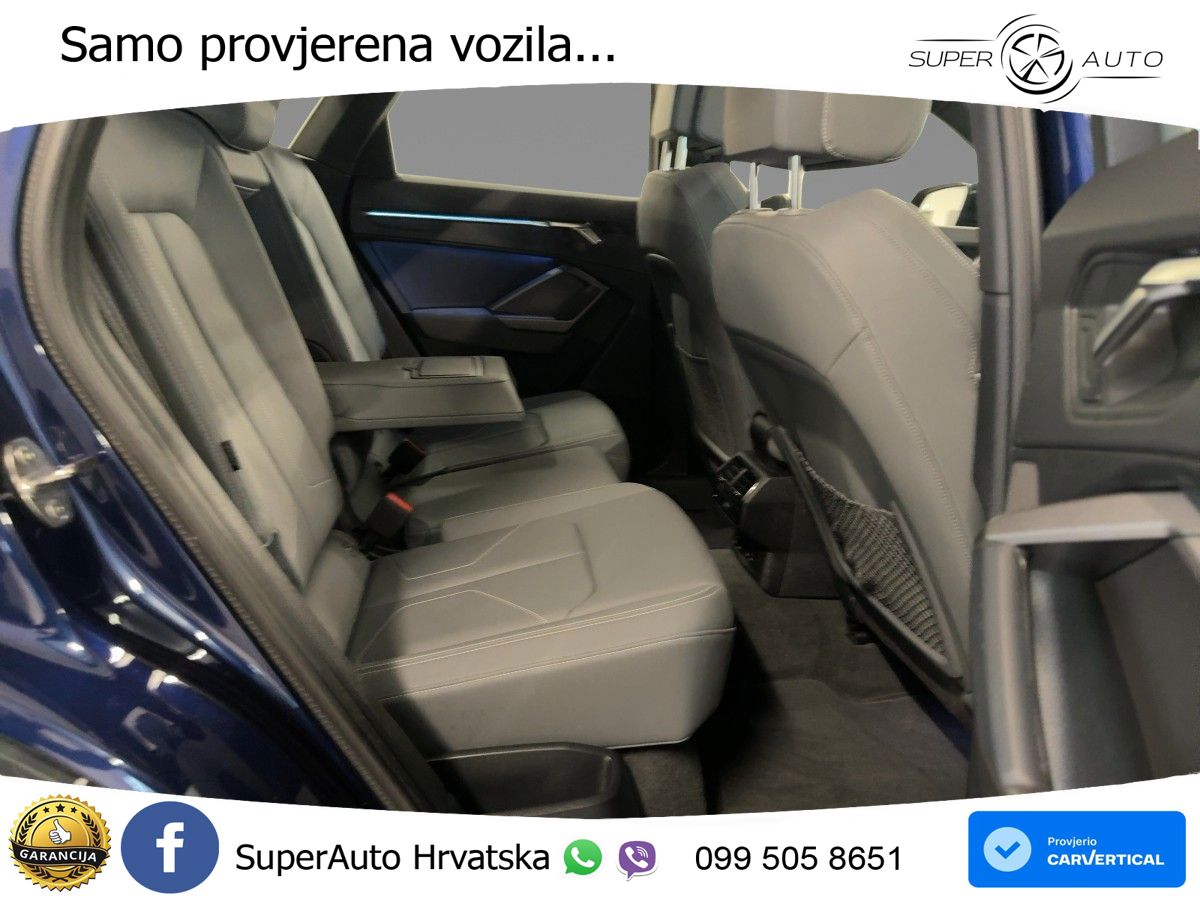 Audi Q3 II Sportback 45 TFSI (245 KS) quattro S tronic S line LED+GR SJED+ACC