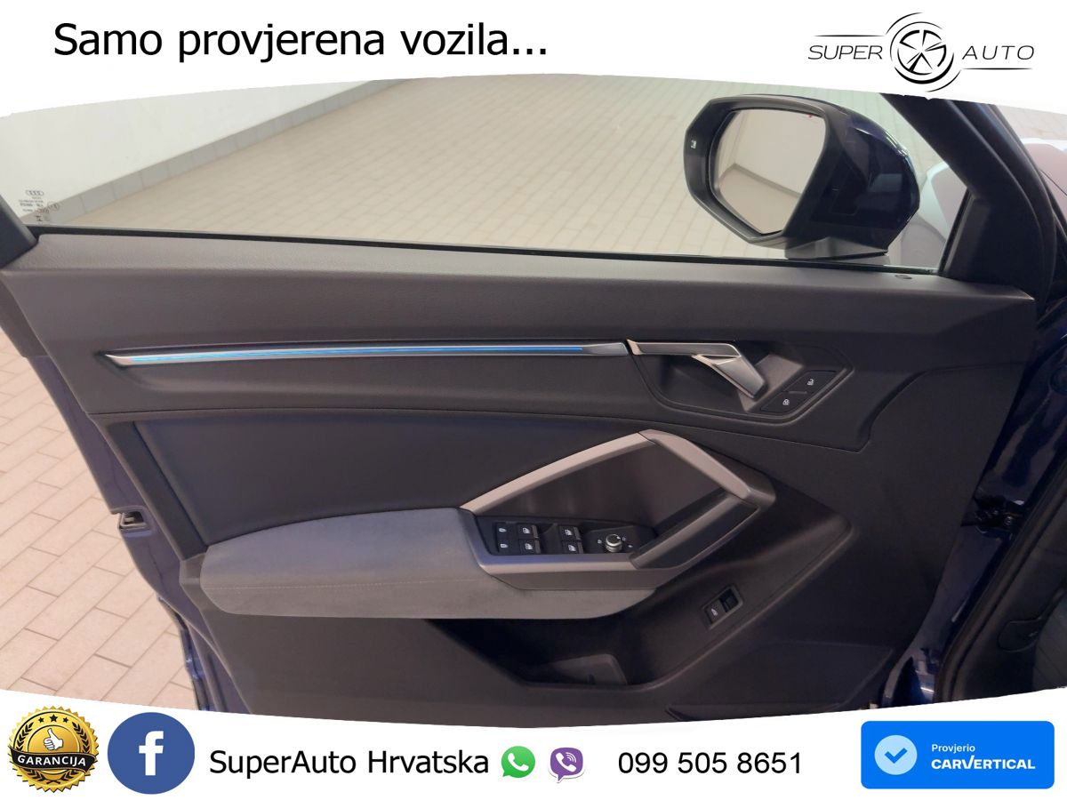 Audi Q3 II Sportback 45 TFSI (245 KS) quattro S tronic S line LED+GR SJED+ACC