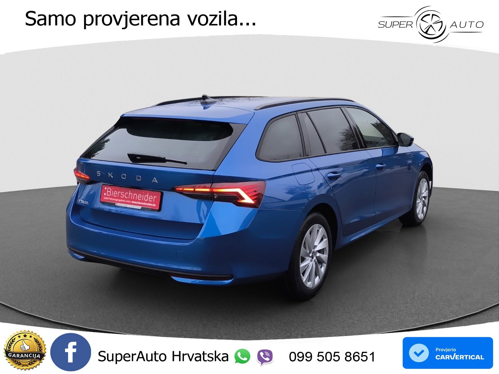 Škoda Octavia Combi 1.5 TSI (116 KS) DSG Selection LED+GR SJED+ACC