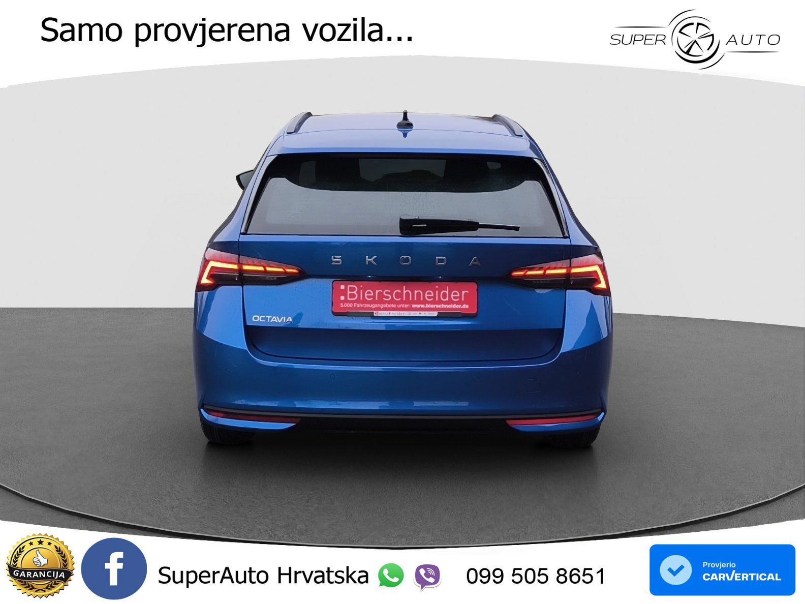 Škoda Octavia Combi 1.5 TSI (116 KS) DSG Selection LED+GR SJED+ACC
