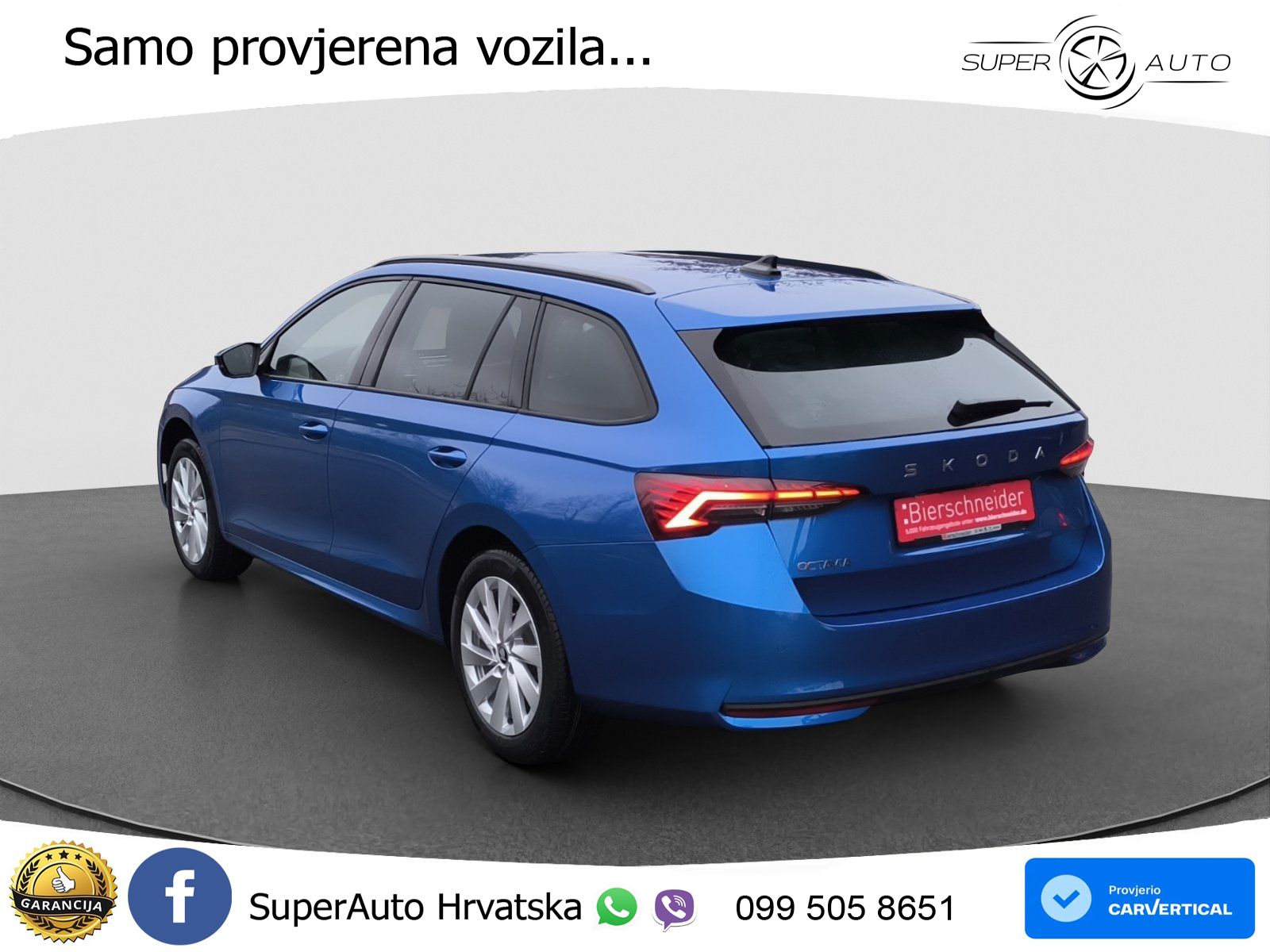Škoda Octavia Combi 1.5 TSI (116 KS) DSG Selection LED+GR SJED+ACC