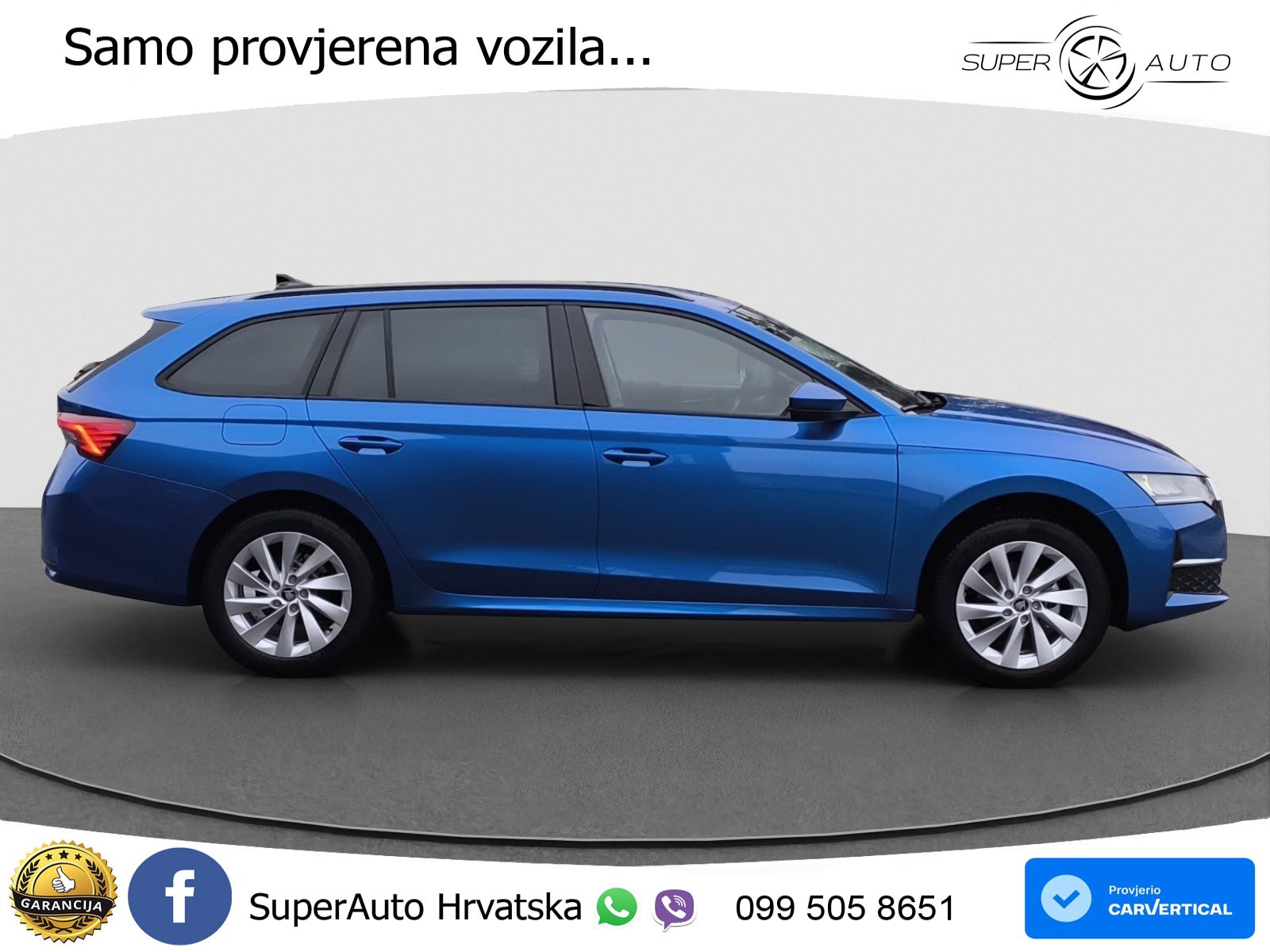 Škoda Octavia Combi 1.5 TSI (116 KS) DSG Selection LED+GR SJED+ACC