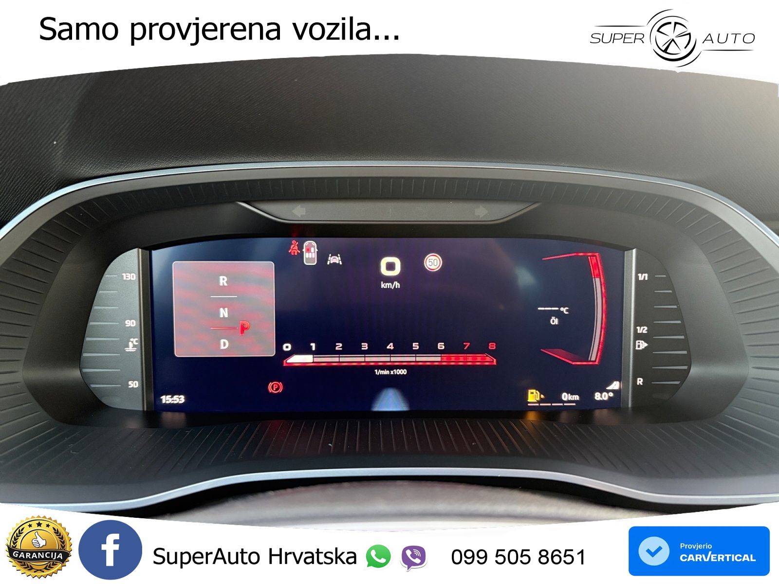Škoda Octavia Combi 2.0 TSI (204 KS) 4x4 DSG SportLine LED+GR SJED+ACC