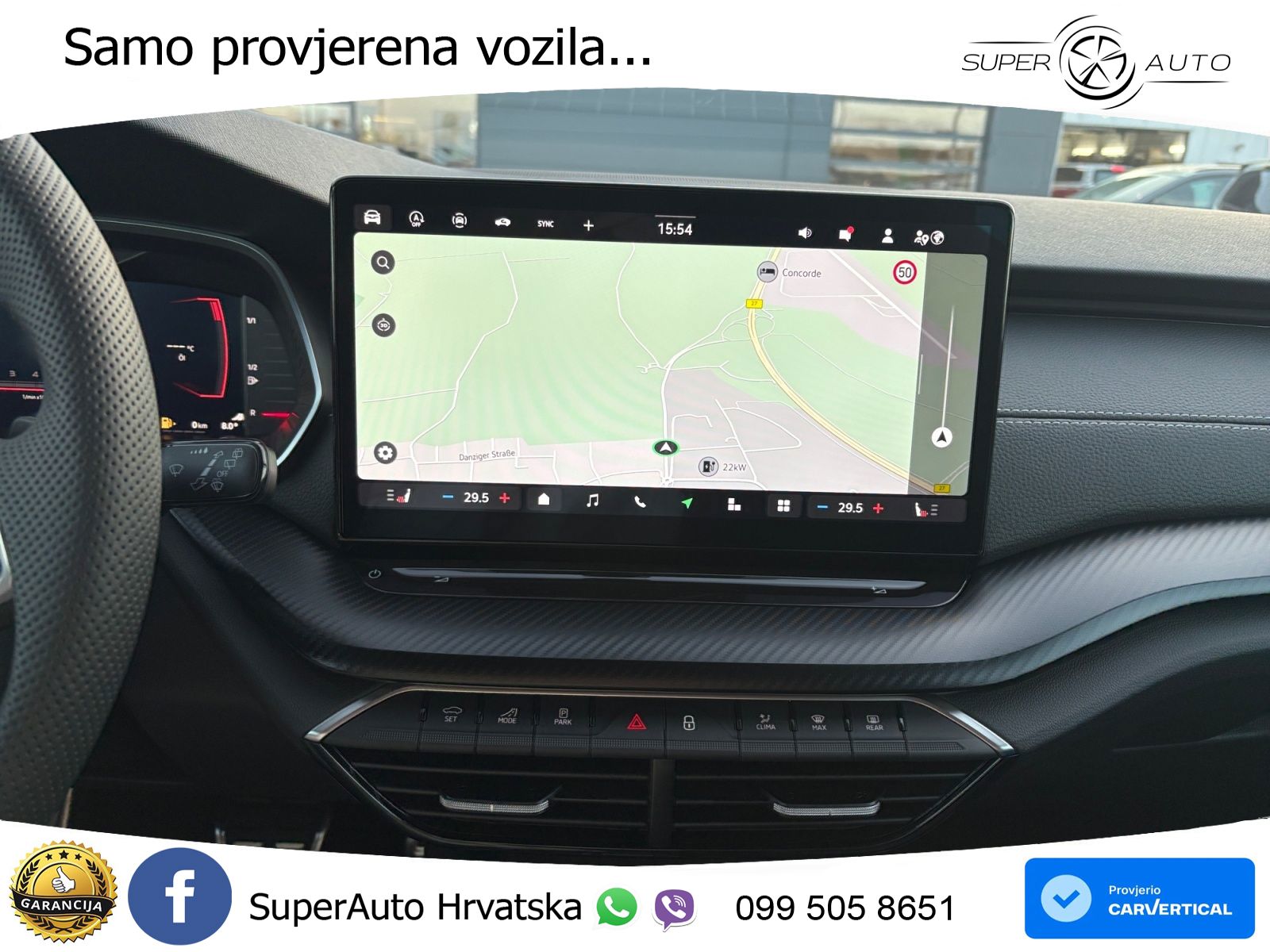 Škoda Octavia Combi 2.0 TSI (204 KS) 4x4 DSG SportLine LED+GR SJED+ACC