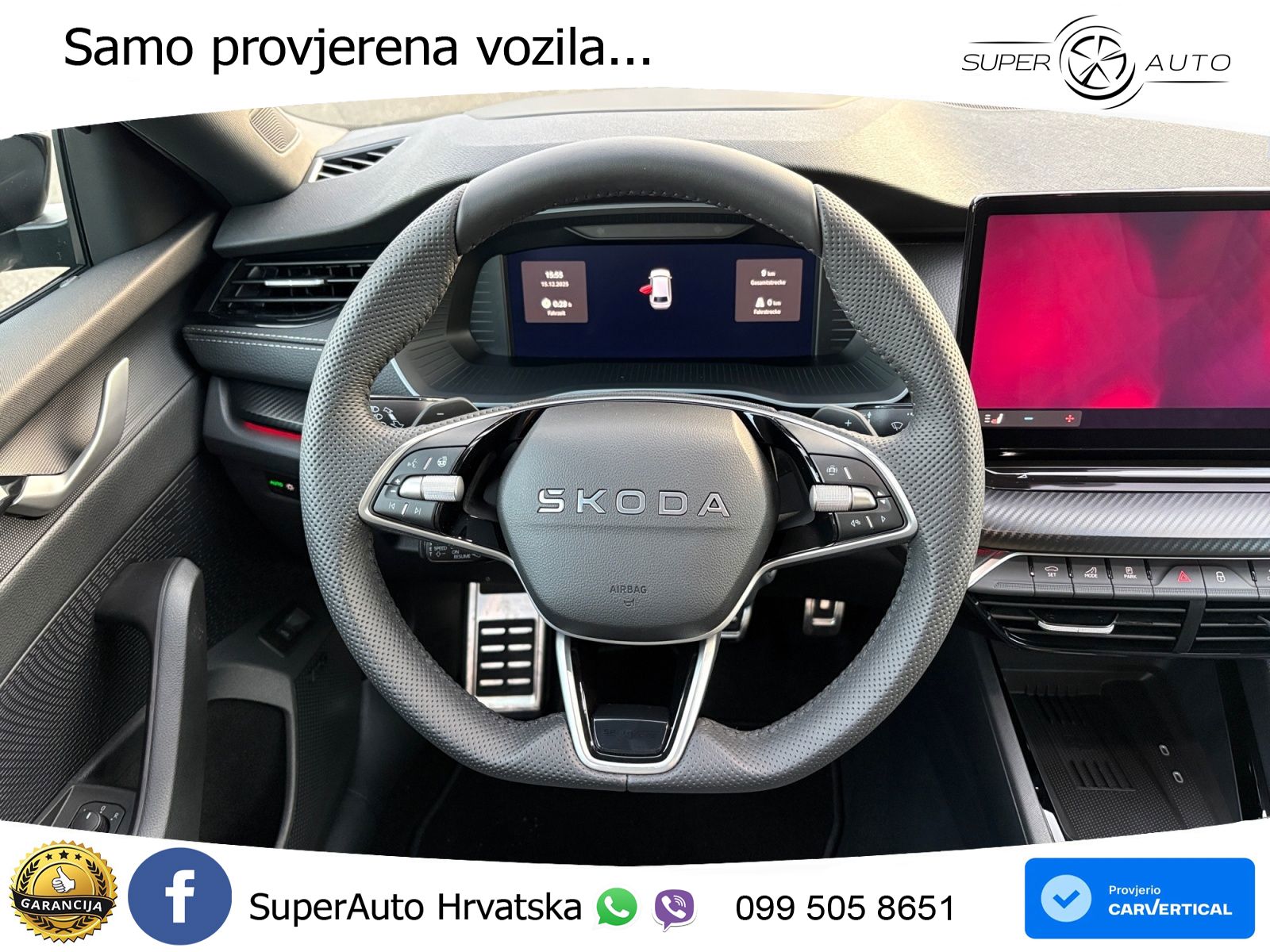 Škoda Octavia Combi 2.0 TSI (204 KS) 4x4 DSG SportLine LED+GR SJED+ACC