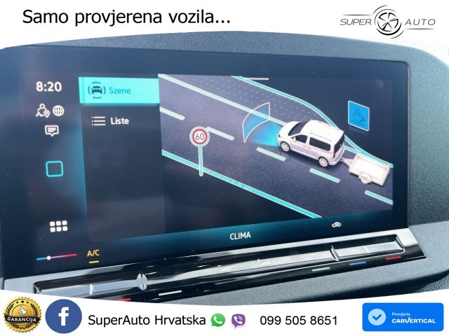 Volkswagen Caddy Cargo 2.0 TDI Nav/Klima/connect/Bluetooth 102 KS