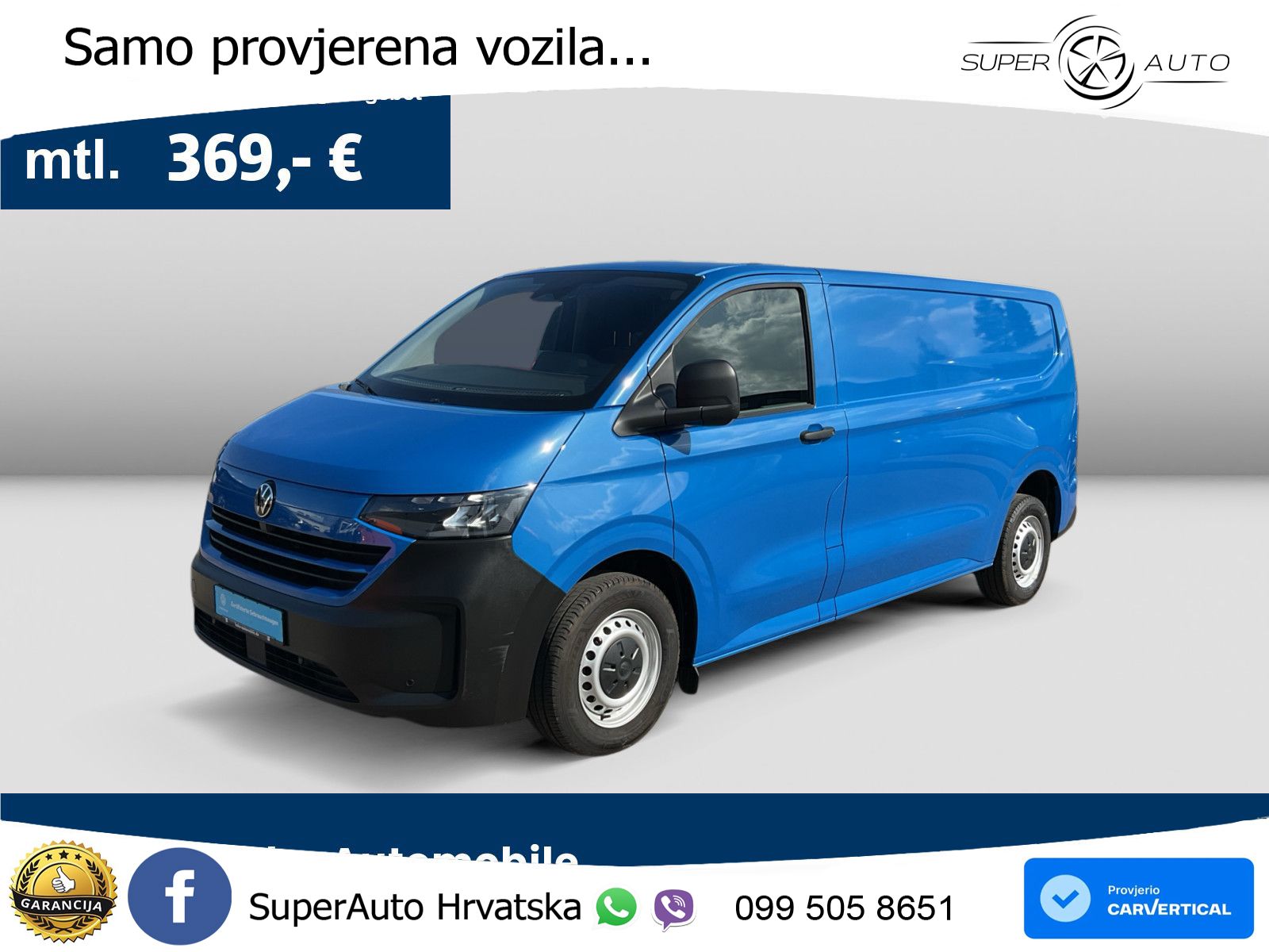 Volkswagen Transporter Kasten LR 2,0TDI 110KW APP KAMERA 150 KS