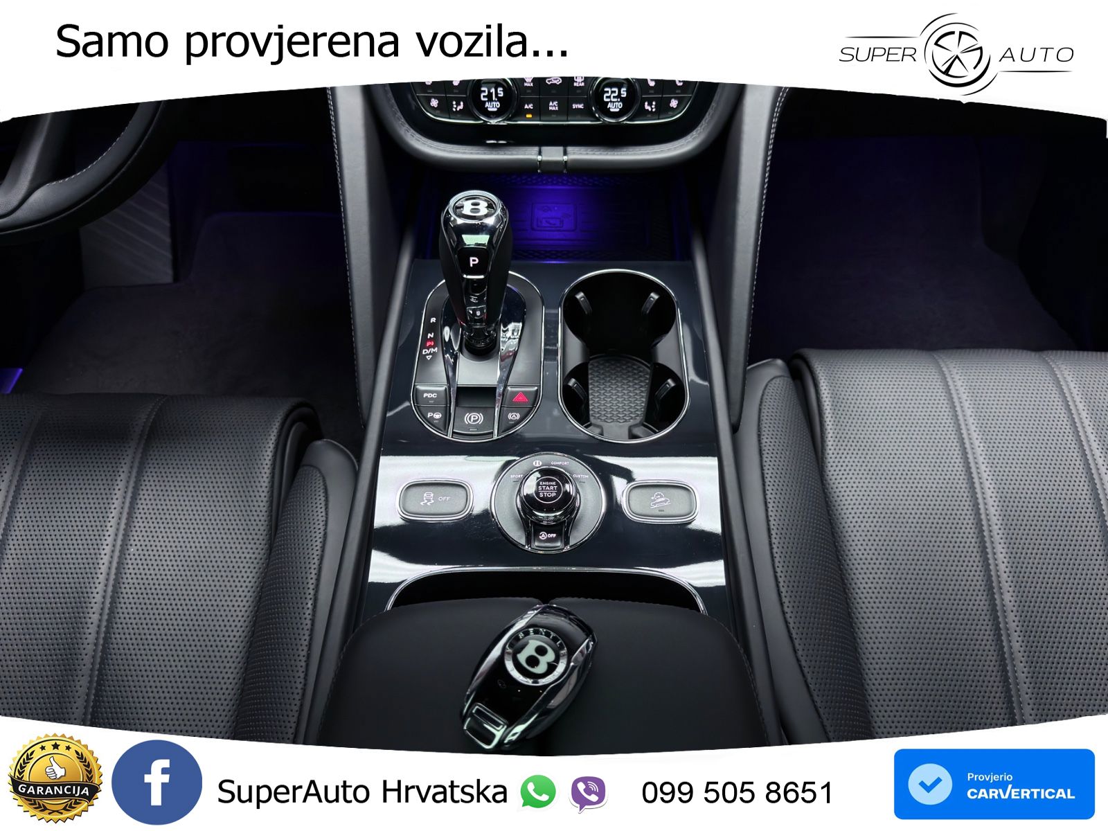 Bentley Bentayga EWB 4.0 V8 (550 KS) 4WD Automatic