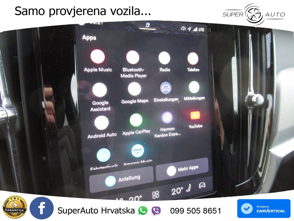 Volvo V90 2.0 B4 Automatic LED+GR SJED+ACC