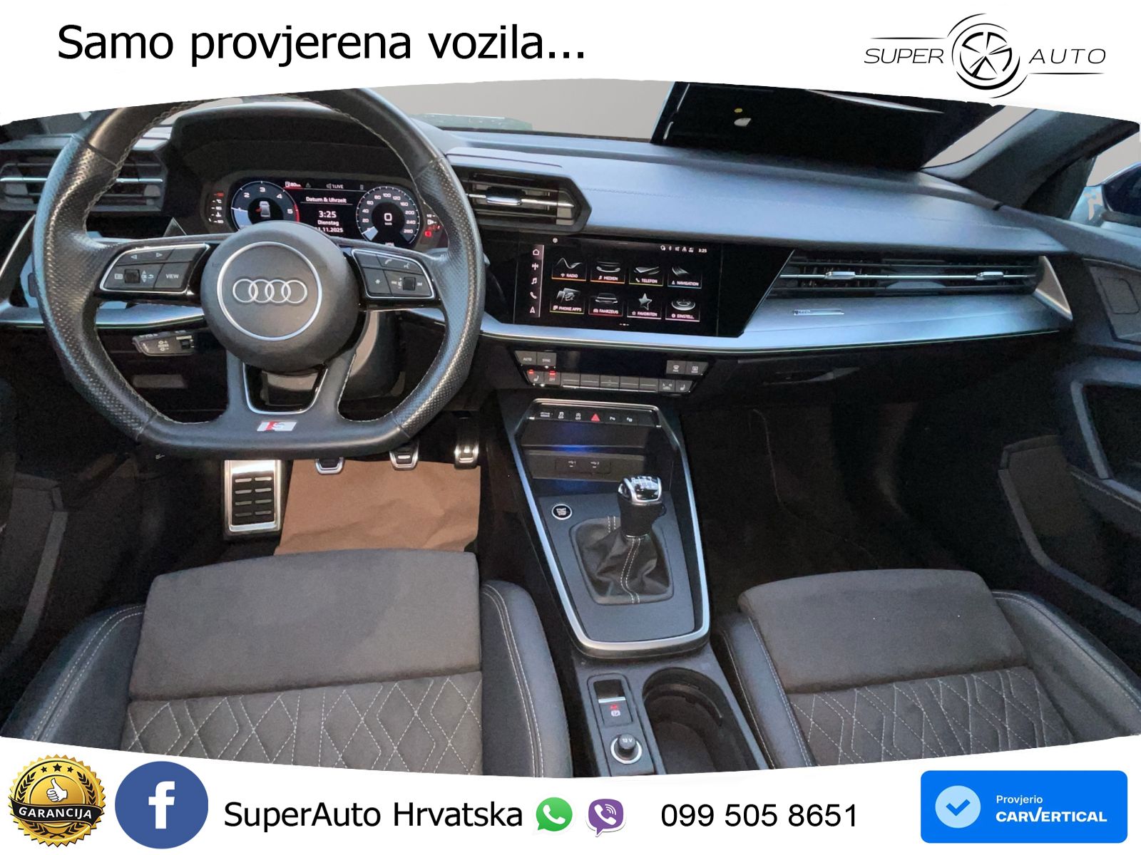 Audi A3 Limuzina 30 TDI (116 KS) S line MATRIX+GR SJED+KAM