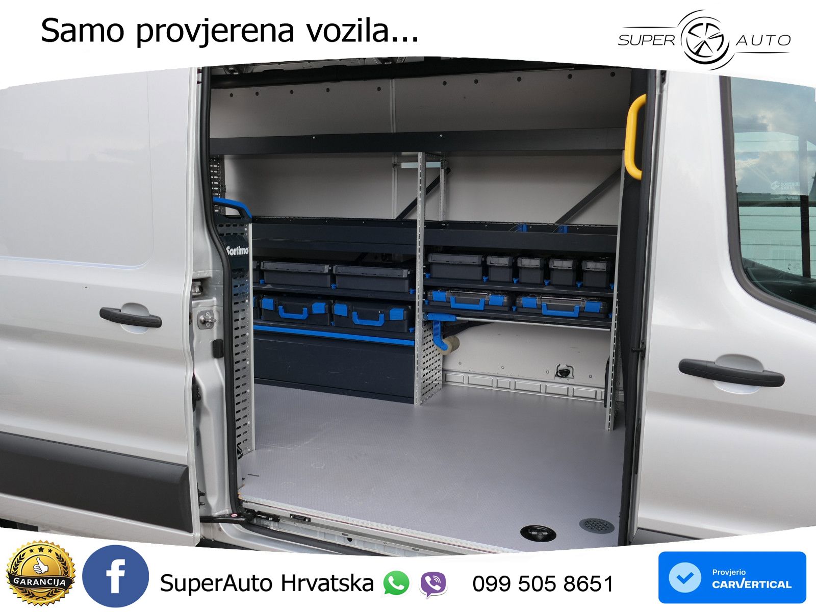 Ford Transit 350 Limited Sortimo AHK Kamera Garantie* 185 KS