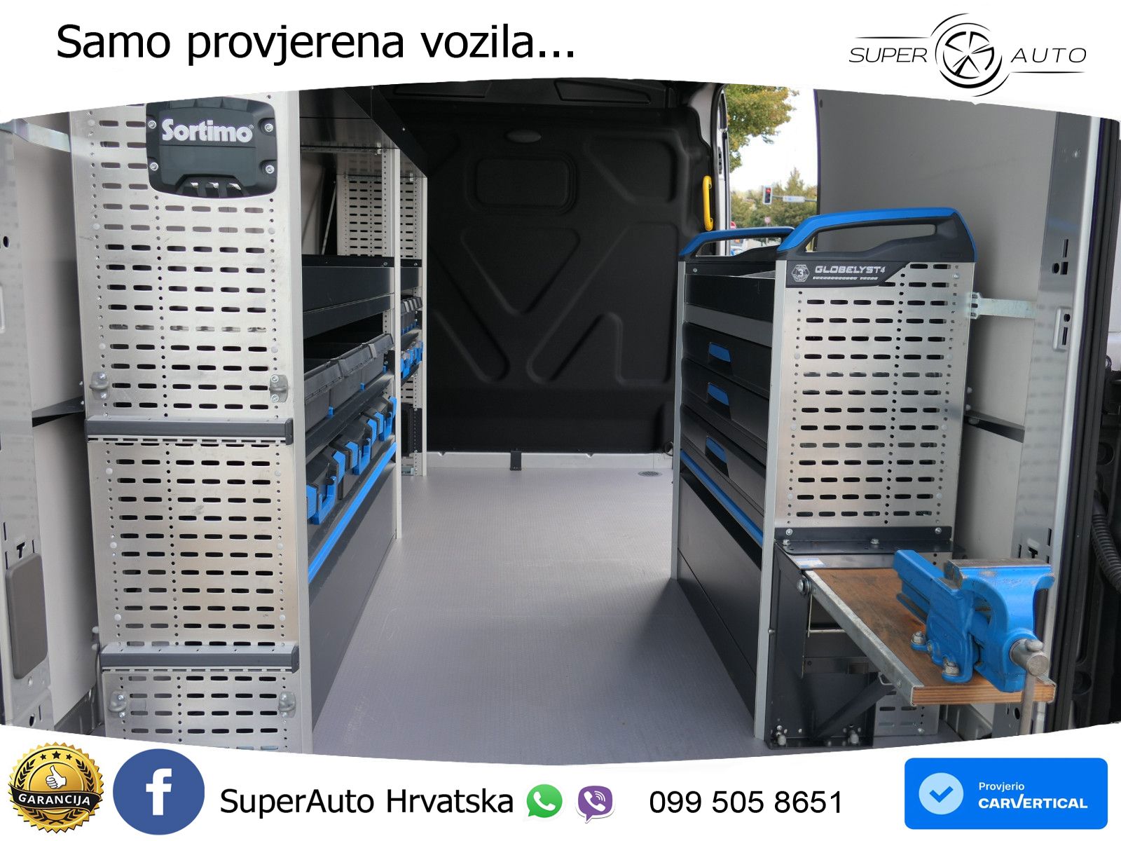 Ford Transit 350 Limited Sortimo AHK Kamera Garantie* 185 KS