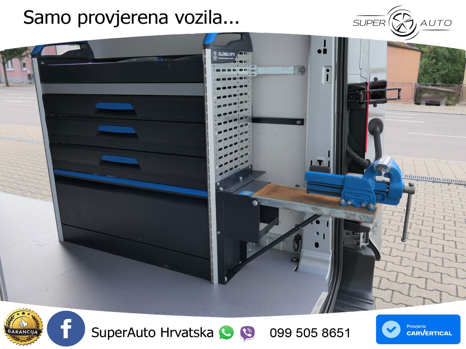 Ford Transit 350 Limited Sortimo AHK Kamera Garantie* 185 KS