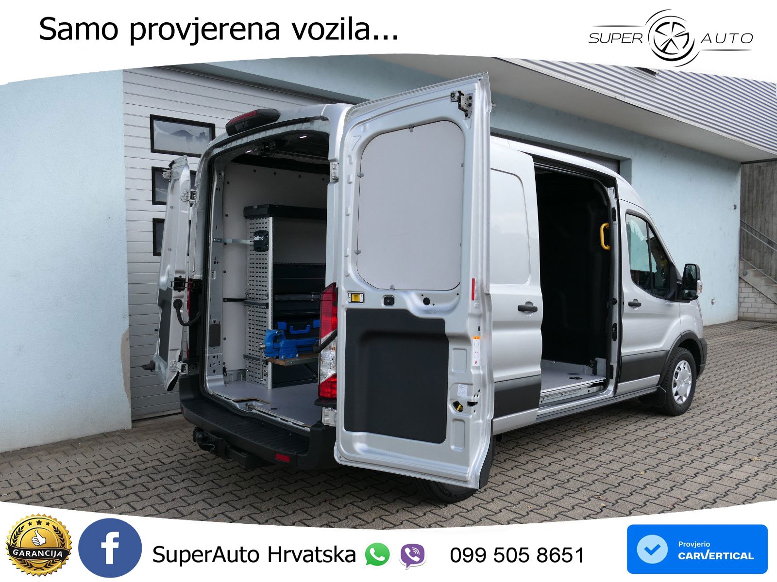 Ford Transit 350 Limited Sortimo AHK Kamera Garantie* 185 KS