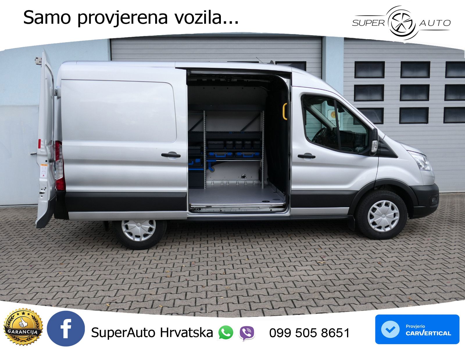 Ford Transit 350 Limited Sortimo AHK Kamera Garantie* 185 KS