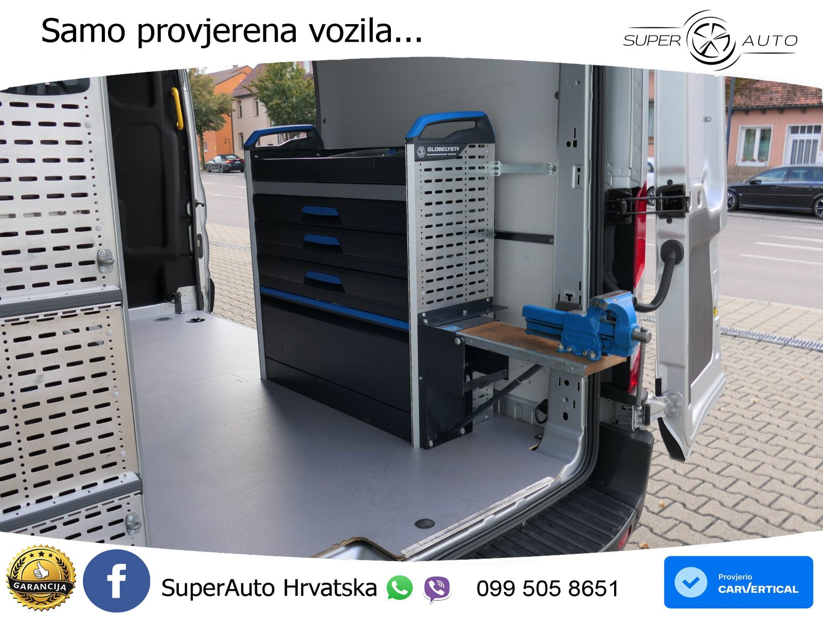 Ford Transit 350 Limited Sortimo AHK Kamera Garantie* 185 KS