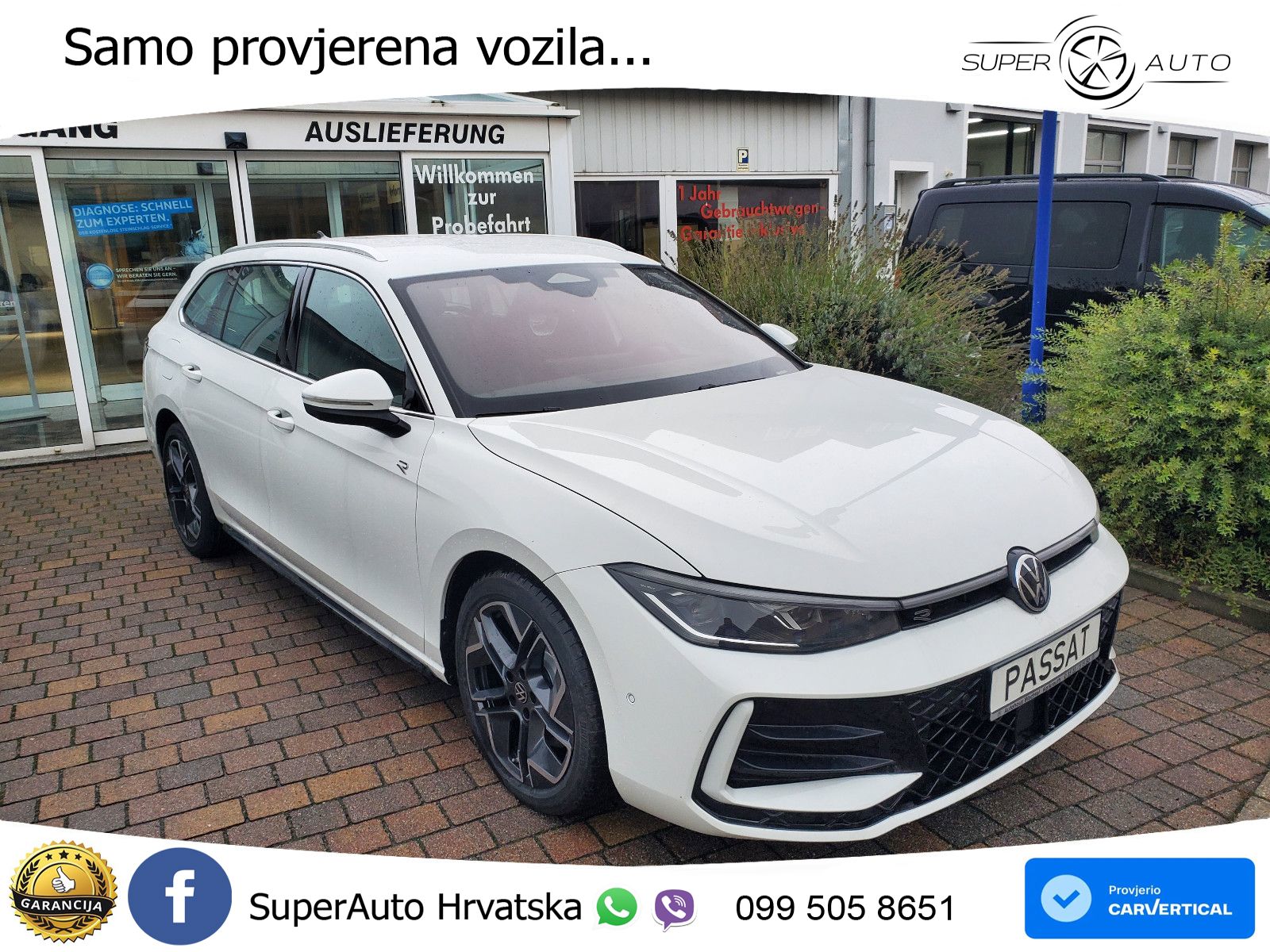 Volkswagen Passat Variant 2.0 TDI (193 KS) 4MOTION DSG R-Line LED+GR SJED+ACC