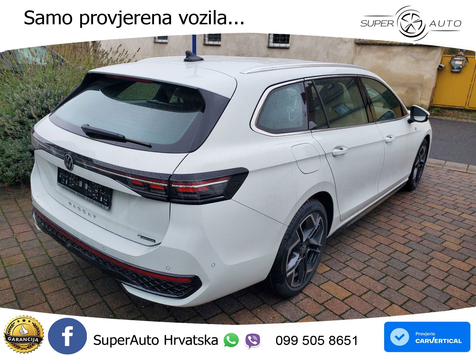 Volkswagen Passat Variant 2.0 TDI (193 KS) 4MOTION DSG R-Line LED+GR SJED+ACC