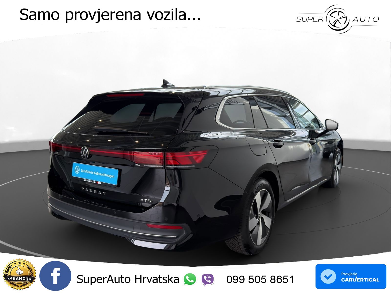 Volkswagen Passat Variant 1.5 eTSI (150 KS) DSG Business LED+GR SJED+ACC