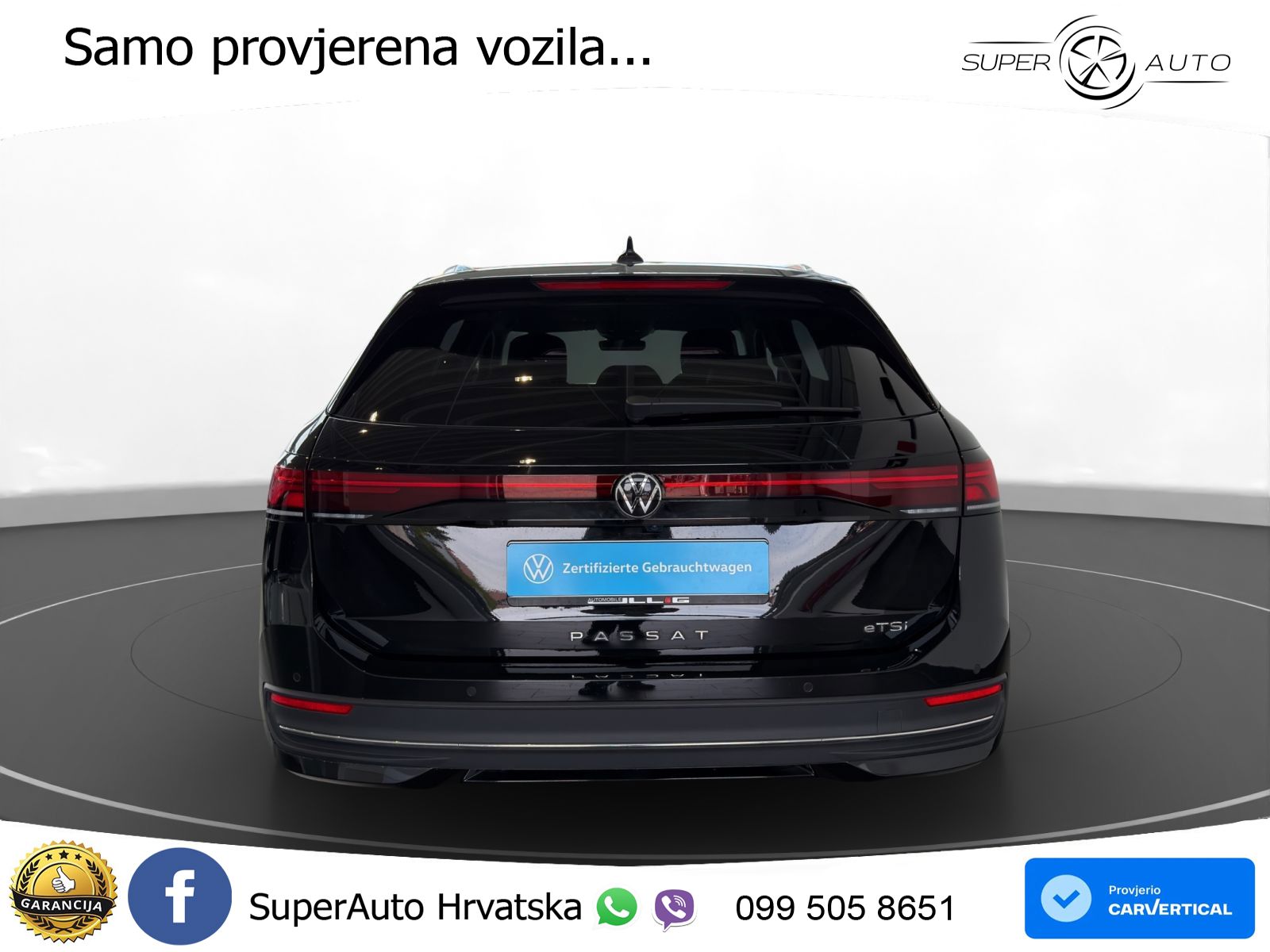 Volkswagen Passat Variant 1.5 eTSI (150 KS) DSG Business LED+GR SJED+ACC