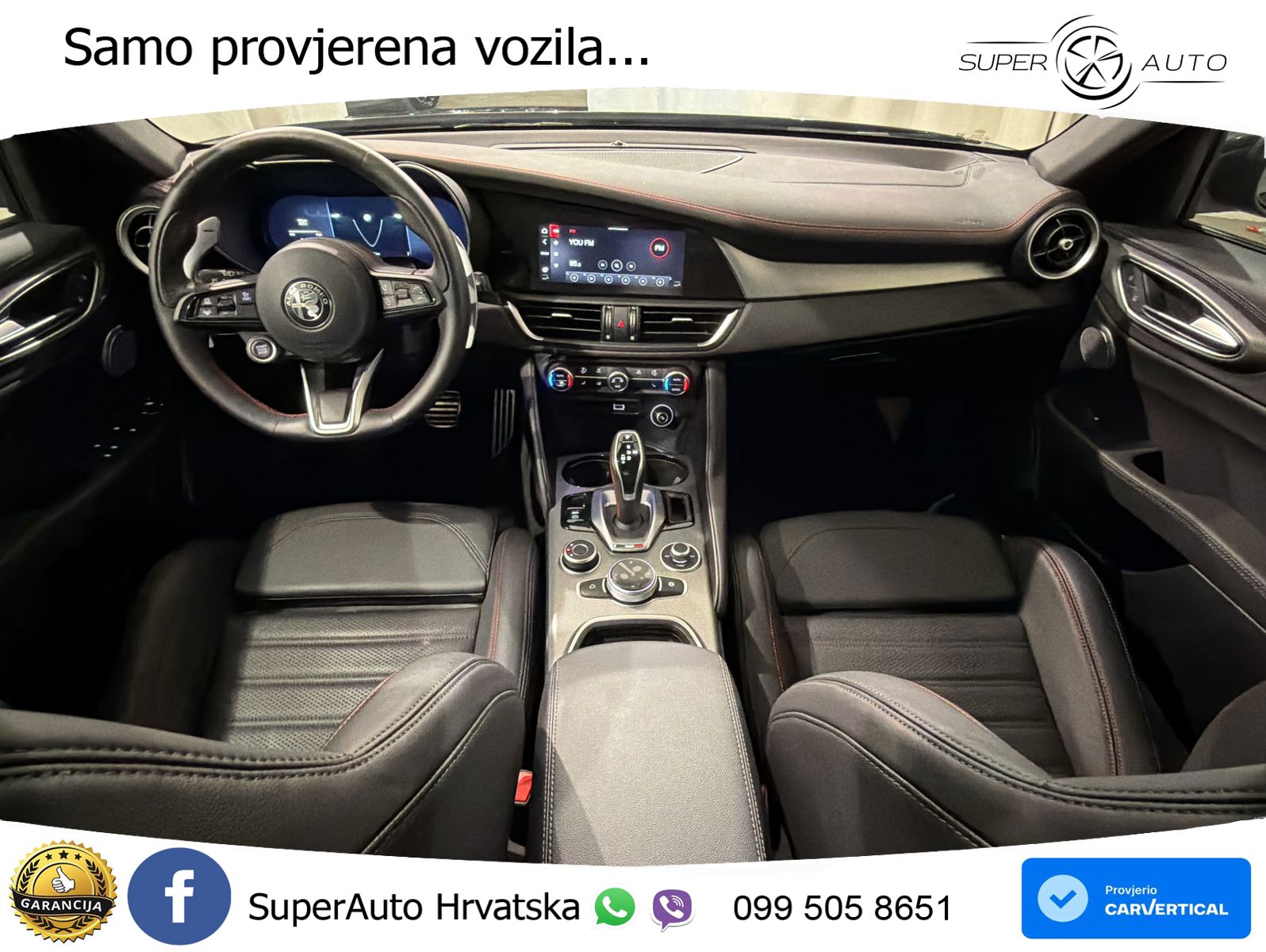 Alfa Romeo Giulia 2.0 Turbo (280 KS) Q4 Automatic LED+GR SJED+ACC