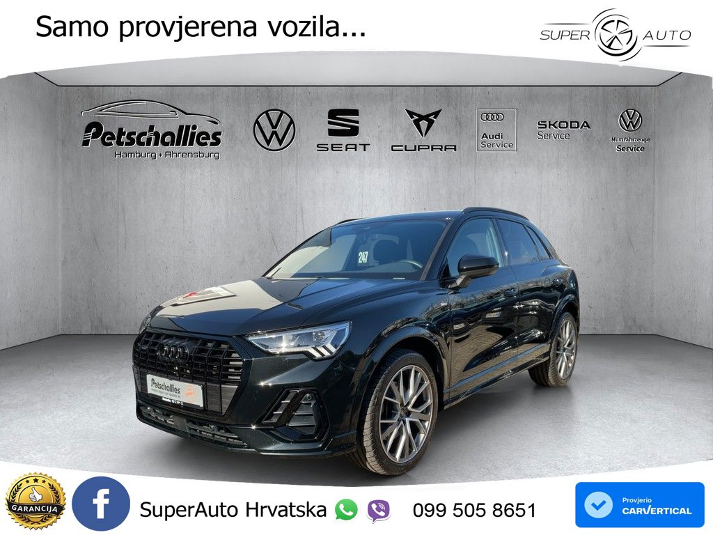 Audi Q3 40 TFSI (190 KS) quattro S tronic S line LED+GR SJED+ACC