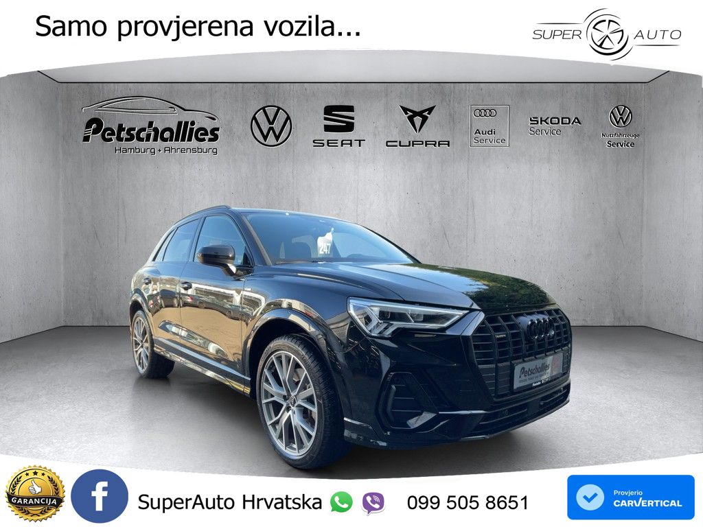 Audi Q3 40 TFSI (190 KS) quattro S tronic S line LED+GR SJED+ACC