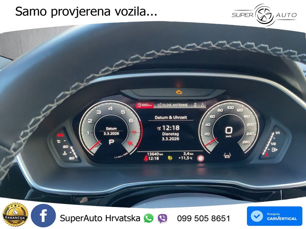 Audi Q3 40 TFSI (190 KS) quattro S tronic S line LED+GR SJED+ACC