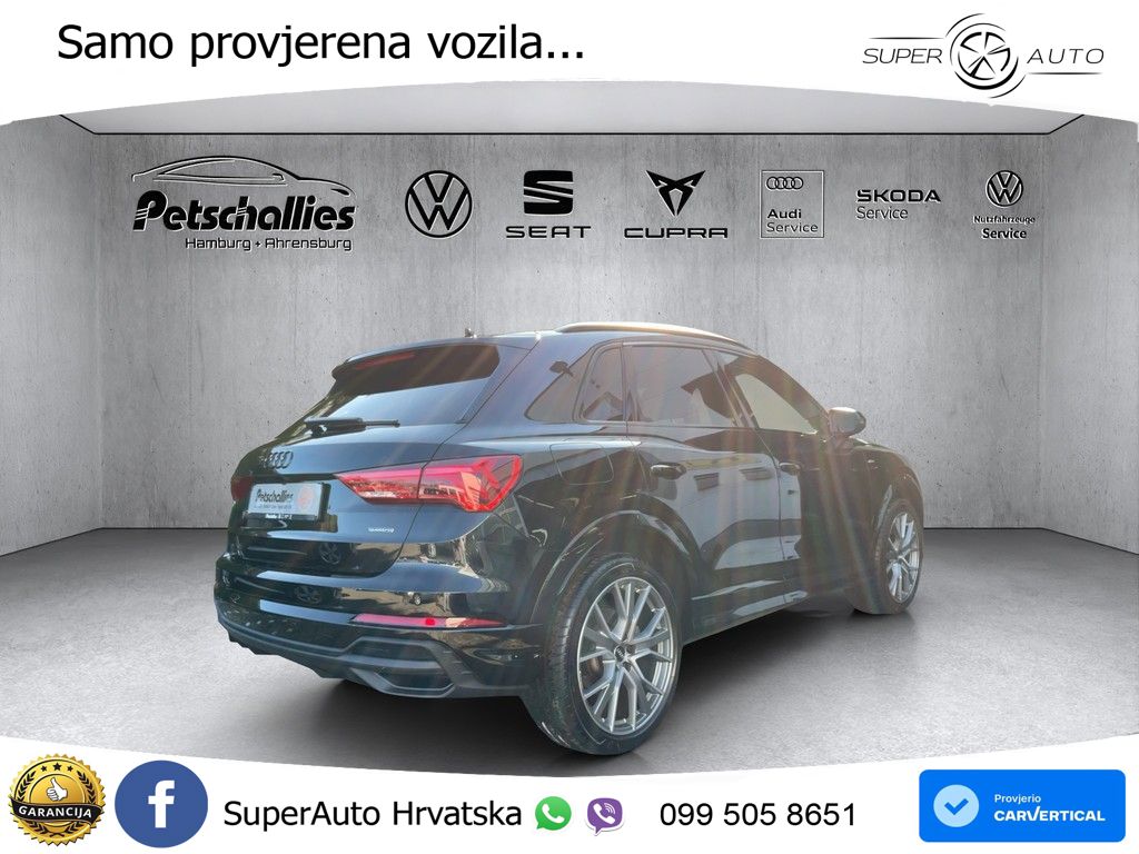 Audi Q3 40 TFSI (190 KS) quattro S tronic S line LED+GR SJED+ACC