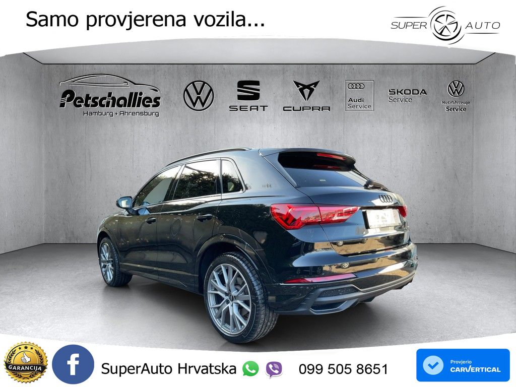 Audi Q3 40 TFSI (190 KS) quattro S tronic S line LED+GR SJED+ACC
