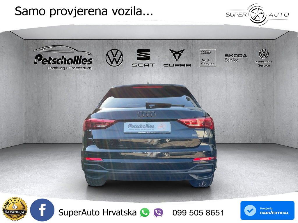 Audi Q3 40 TFSI (190 KS) quattro S tronic S line LED+GR SJED+ACC